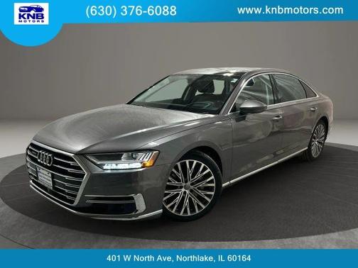 Terra Gray Metallic 2019 Audi A8 L 55