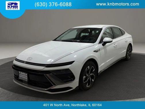 White 2025 Hyundai SONATA SEL