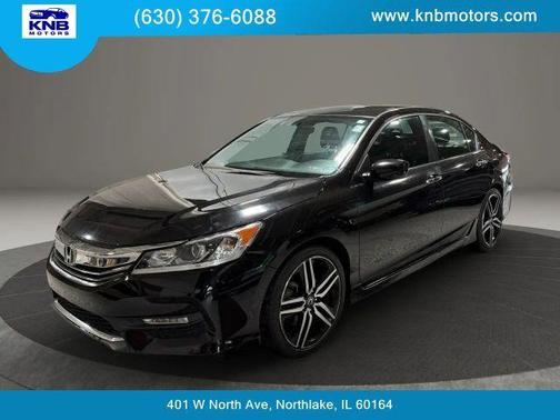 Black 2017 Honda Accord Sport