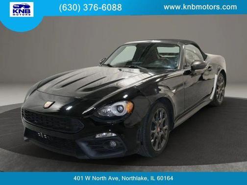 Nero Cinema Jet Black 2017 FIAT 124 Spider Abarth