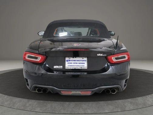Black 2017 FIAT 124 Spider Abarth