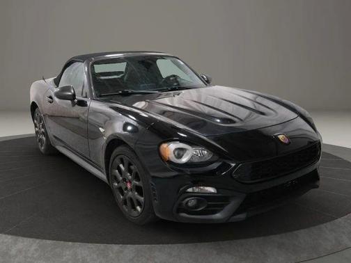 Nero Cinema Jet Black 2017 FIAT 124 Spider Abarth