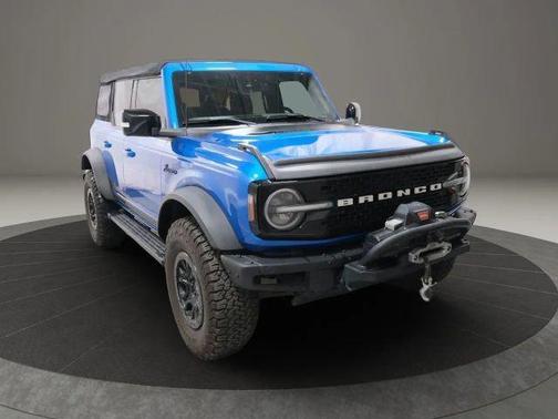 Blue Metallic 2021 Ford Bronco Wildtrak