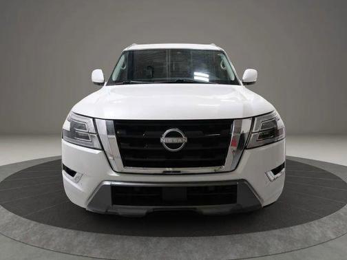 Aspen White 2021 Nissan Armada SV