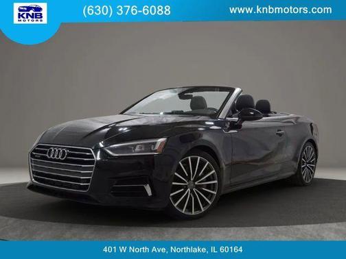 Black 2018 Audi A5 2.0T Premium Plus