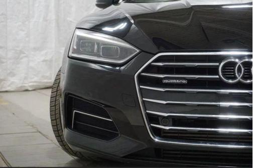 Black 2018 Audi A5 2.0T Premium Plus