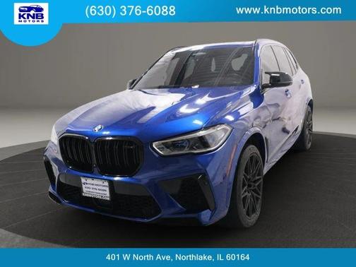 Blue 2021 BMW X5 M Base
