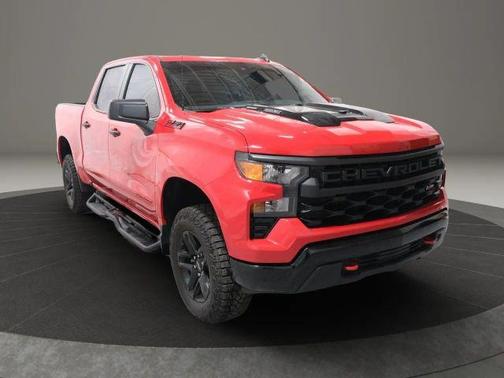 Red 2025 Chevrolet Silverado 1500 Custom Trail Boss