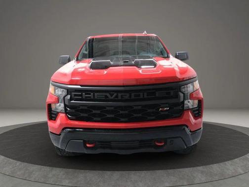 Red 2025 Chevrolet Silverado 1500 Custom Trail Boss
