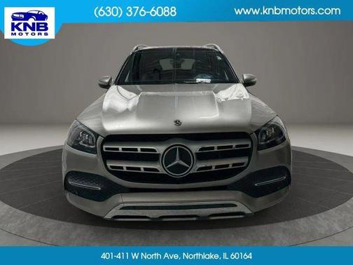 Silver 2021 Mercedes-Benz GLS 450 4MATIC