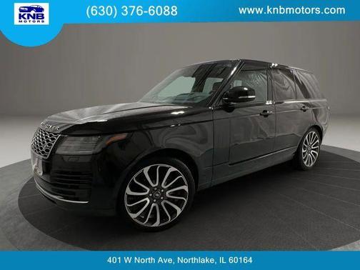 Santorini Black 2019 Land Rover Range Rover 5.0L V8 Supercharged