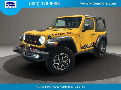 Bright White Clearcoat 2024 Jeep Wrangler Rubicon
