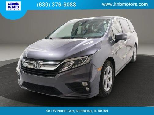Gray 2019 Honda Odyssey EX-L