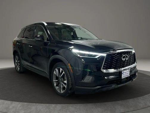 Mineral Black 2023 INFINITI QX60 Luxe