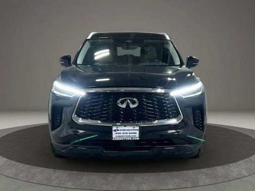 Mineral Black 2023 INFINITI QX60 Luxe