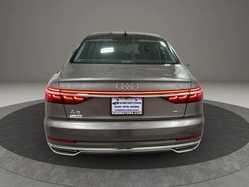 Terra Gray Metallic 2019 Audi A8 L 55
