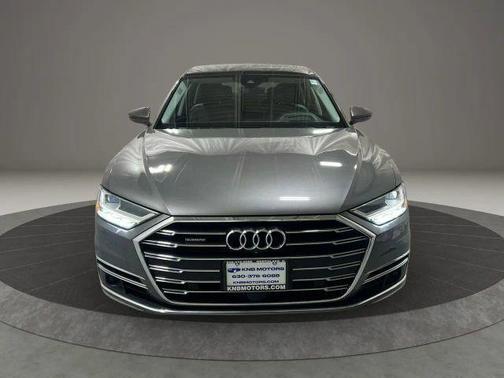 Terra Gray Metallic 2019 Audi A8 L 55