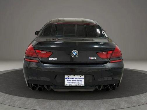 Black Sapphire Metallic 2015 BMW M6 Gran Coupe Gran Coupe