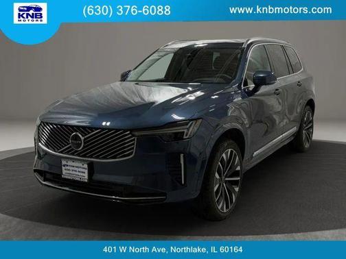 Denim Blue Metallic 2025 Volvo XC90 Plug-In Hybrid T8 Ultra 7-Seater