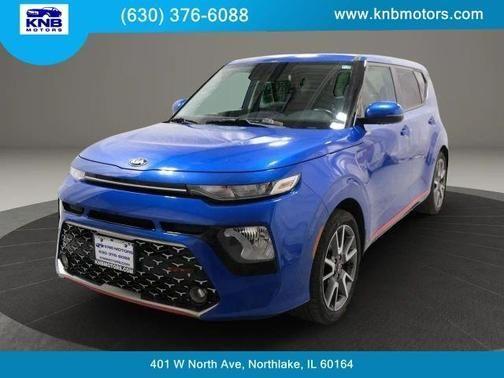 Blue 2021 Kia Soul GT-Line 2.0L