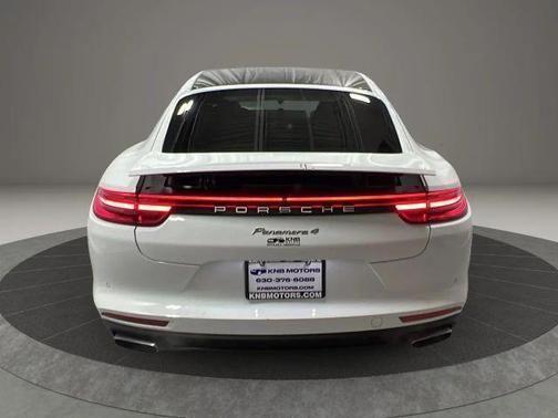 White 2018 Porsche Panamera 4