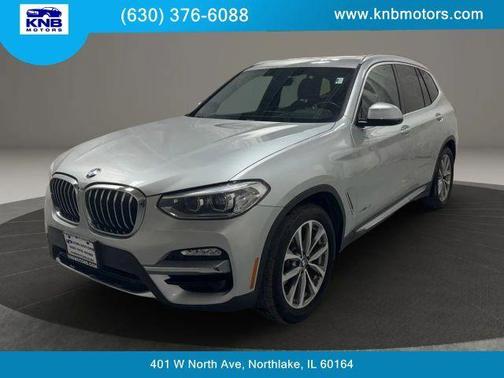Glacier Silver Metallic 2018 BMW X3 xDrive30i