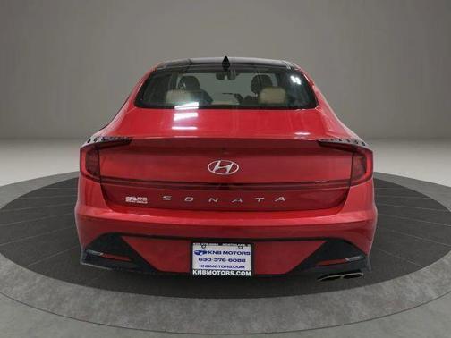 Calypso Red 2020 Hyundai SONATA SEL