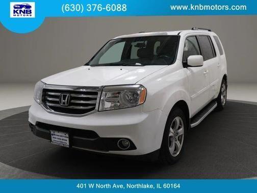 White 2013 Honda Pilot EX-L