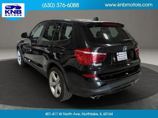 Black Sapphire Metallic 2017 BMW X3 xDrive28i