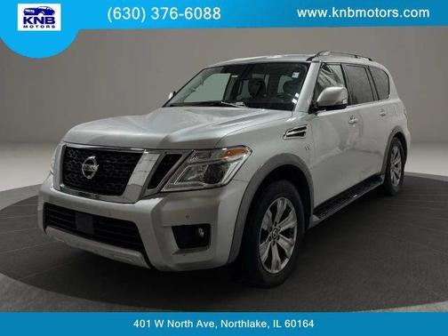 Brilliant Silver 2018 Nissan Armada SV