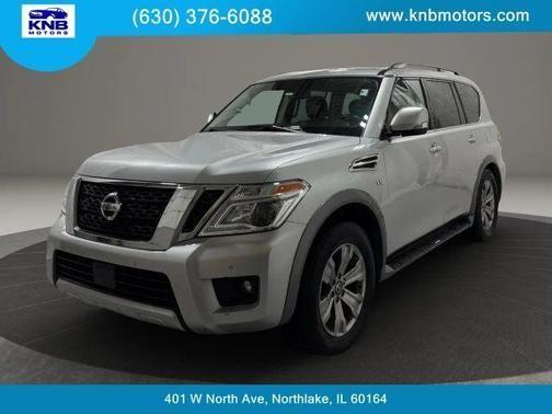 Silver 2018 Nissan Armada SV