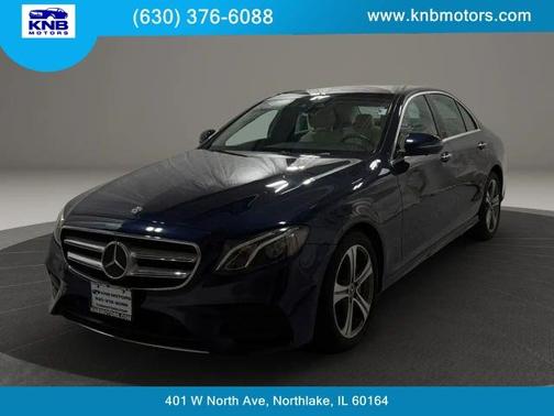 Blue 2020 Mercedes-Benz E-Class E 350 4MATIC