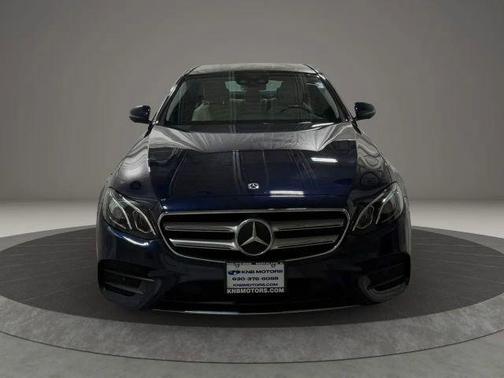 Blue 2020 Mercedes-Benz E-Class E 350 4MATIC