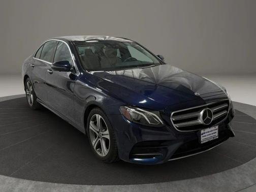 Blue 2020 Mercedes-Benz E-Class E 350 4MATIC