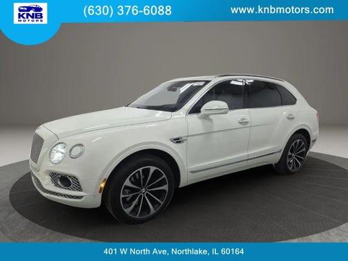 White 2017 Bentley Bentayga W12
