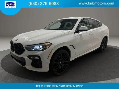 Alpine White 2021 BMW X6 sDrive40i