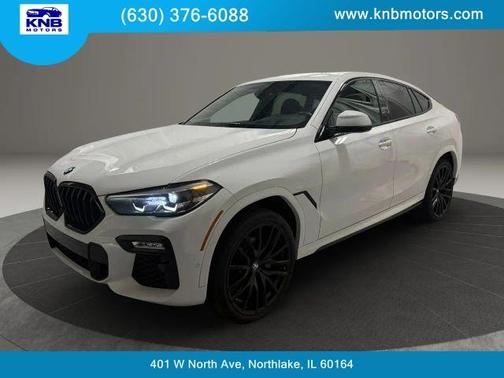 Alpine White 2021 BMW X6 sDrive40i