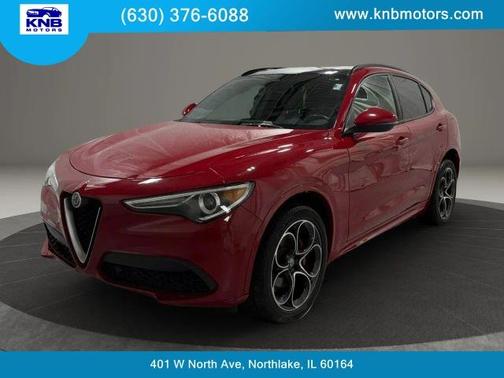 Rosso 2021 Alfa Romeo Stelvio Ti Sport