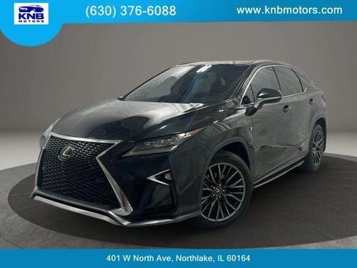 Black 2017 Lexus RX 350 F Sport