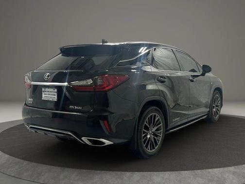 Black 2017 Lexus RX 350 F Sport