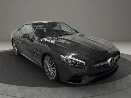 Gray 2019 Mercedes-Benz SL 450 Base
