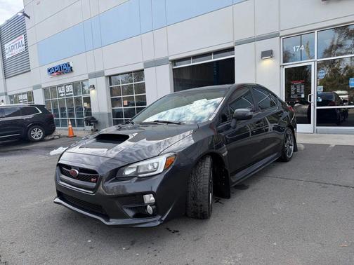Dark Gray Metallic 2017 Subaru WRX STI Limited
