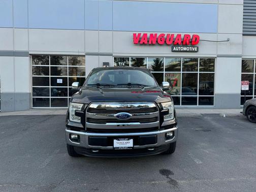 White Platinum Metallic Tri-Coat 2016 Ford F-150 Lariat