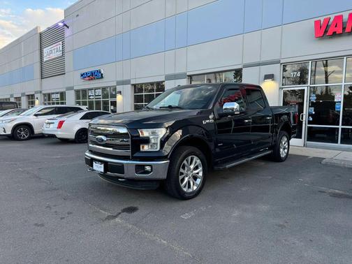 White Platinum Metallic Tri-Coat 2016 Ford F-150 Lariat