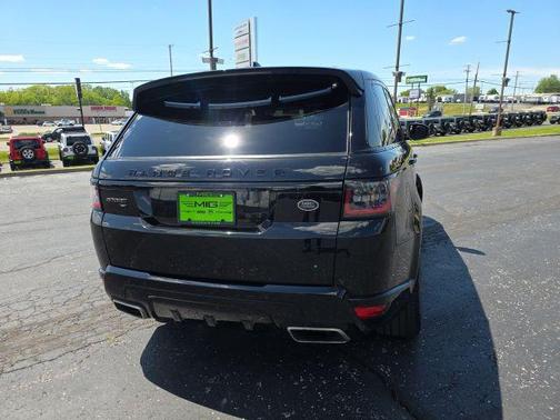 Ligurian Black 2022 Land Rover Range Rover Sport HST MHEV