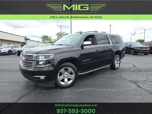 Black 2017 Chevrolet Suburban Premier