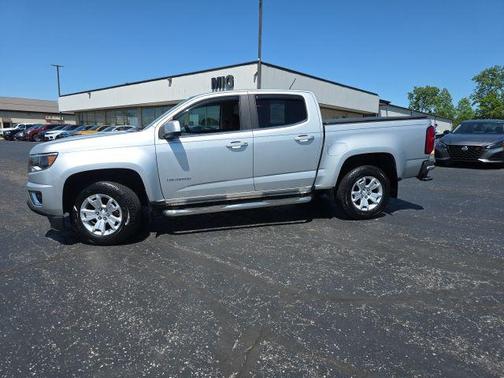 Silver Ice Metallic 2018 Chevrolet Colorado LT