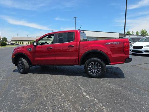 Rapid Red Metallic Tinted Clearcoat 2021 Ford Ranger XLT