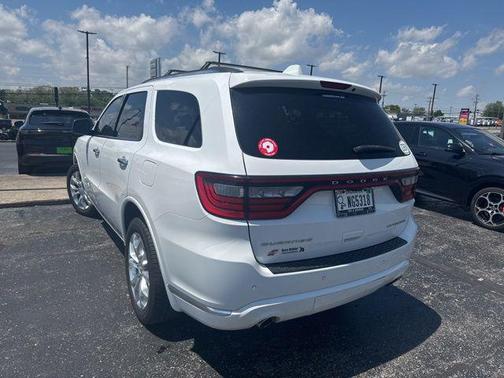 White Knuckle Clearcoat 2018 Dodge Durango Citadel