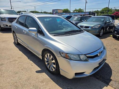 Alabaster Silver Metallic 2009 Honda Civic EX-L